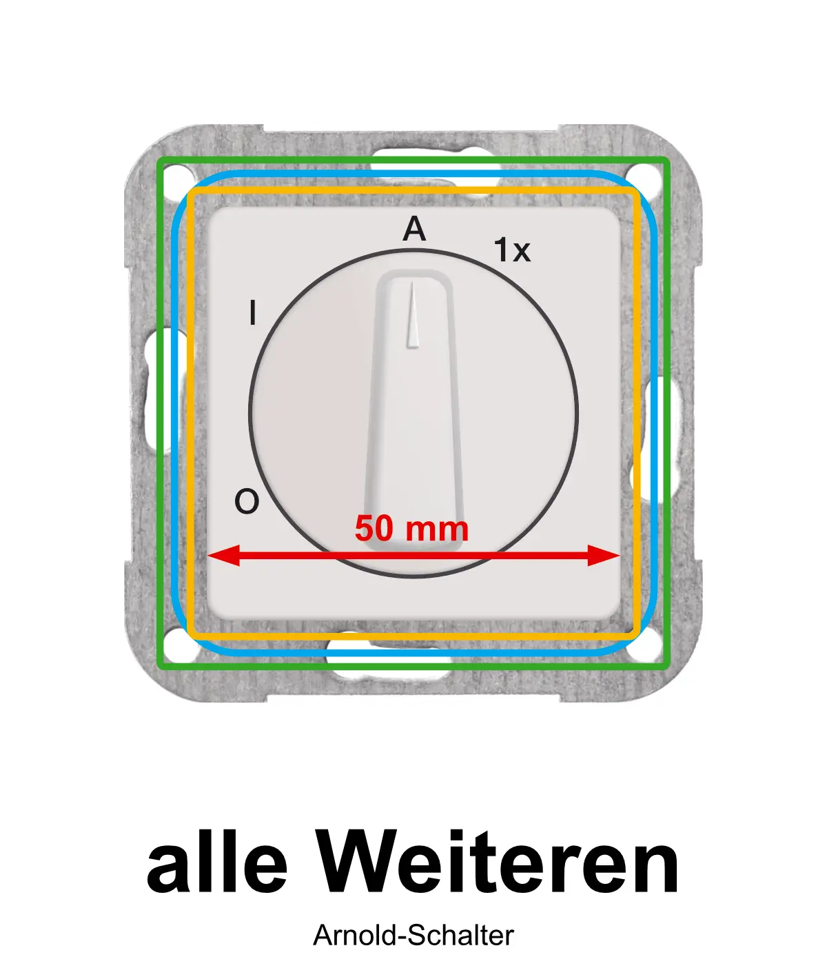 Arnold Schalter für andere Hersteller - Fachhandel