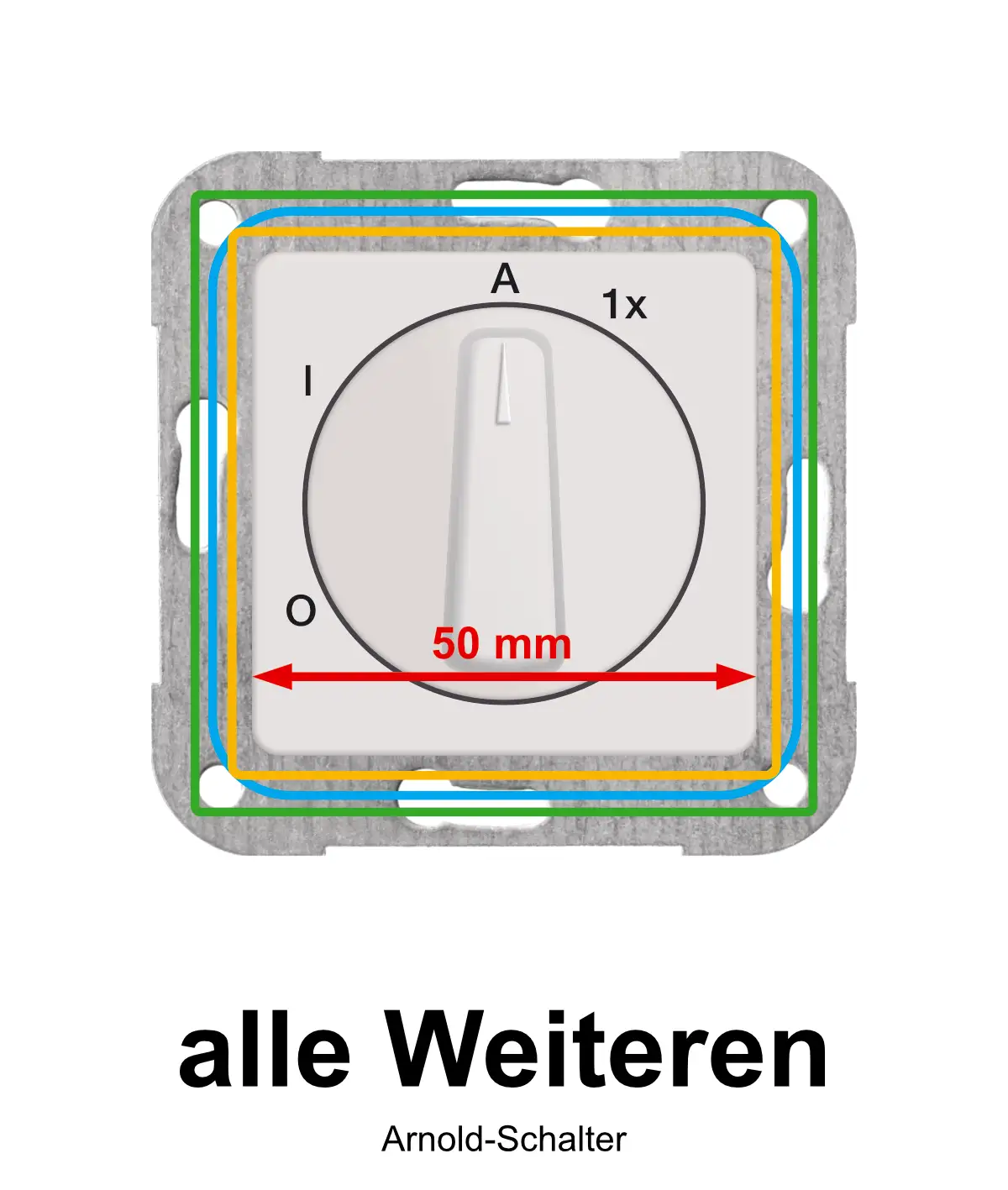Arnold-Schalter andere Hersteller
