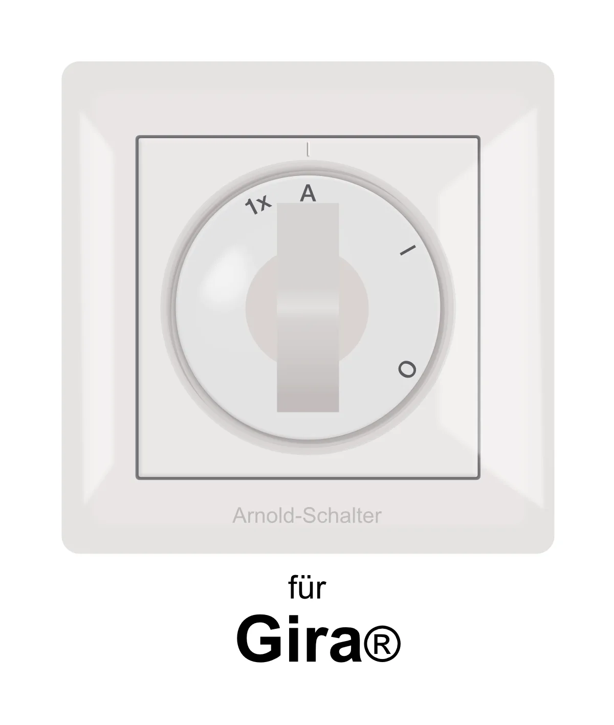 Arnold-Schalter für Gira® für Privatkunden