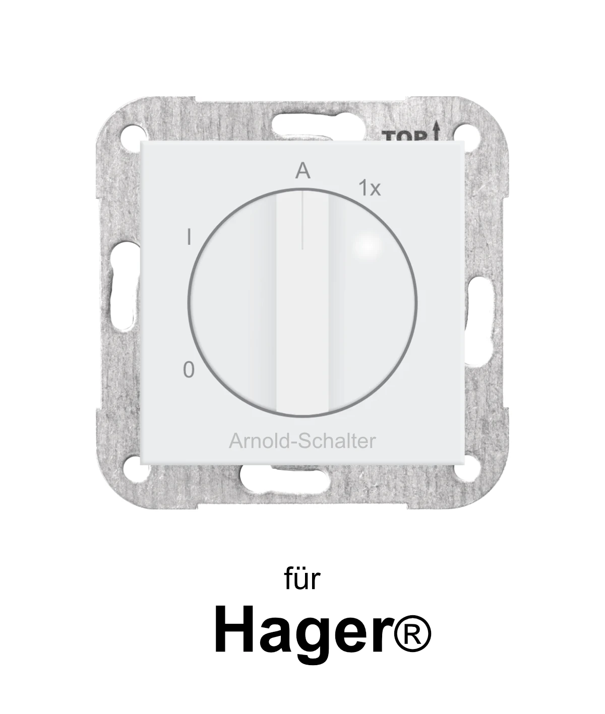Arnold-Schalter Hager für Fachhandel